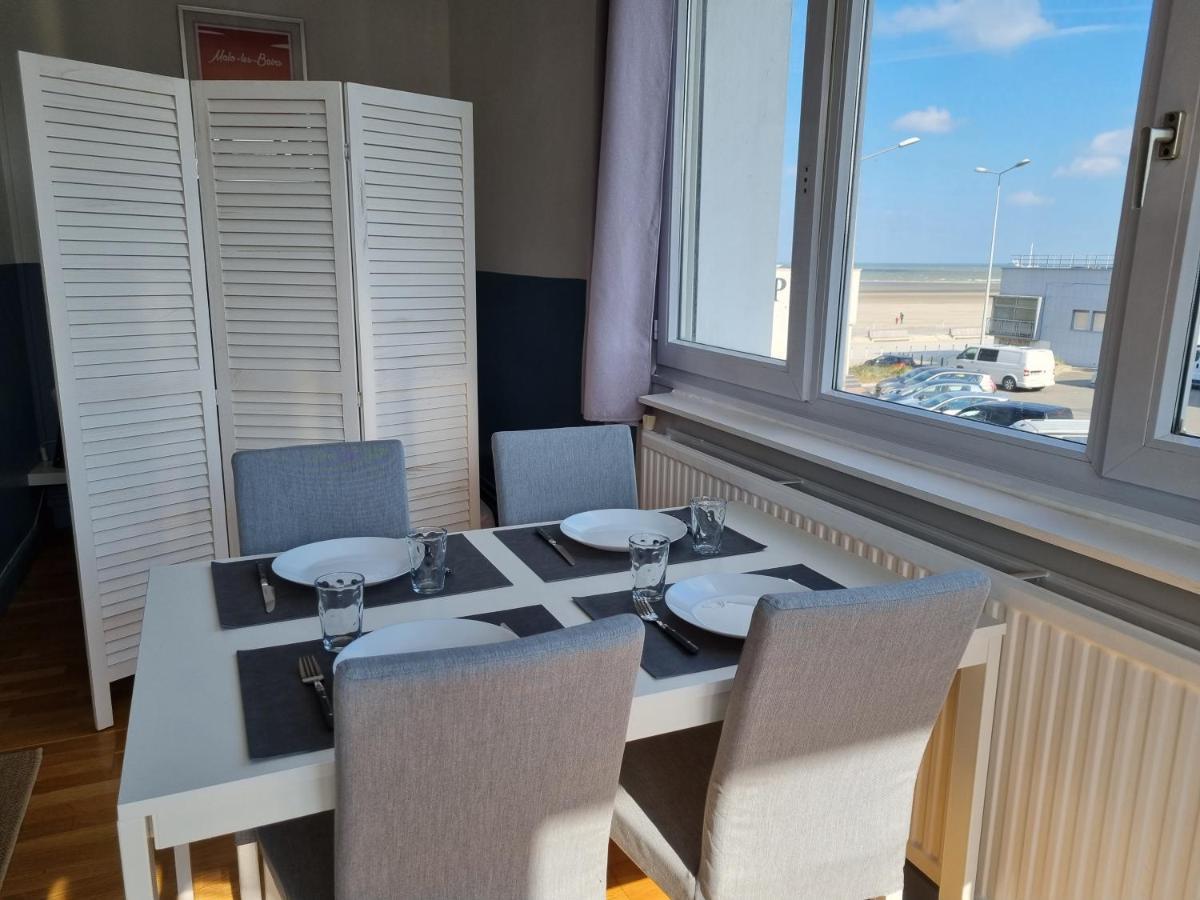 Studio Malouin - Sur La Digue De Malo Les Bains Avec Vue Sur Mer Zewnętrze zdjęcie