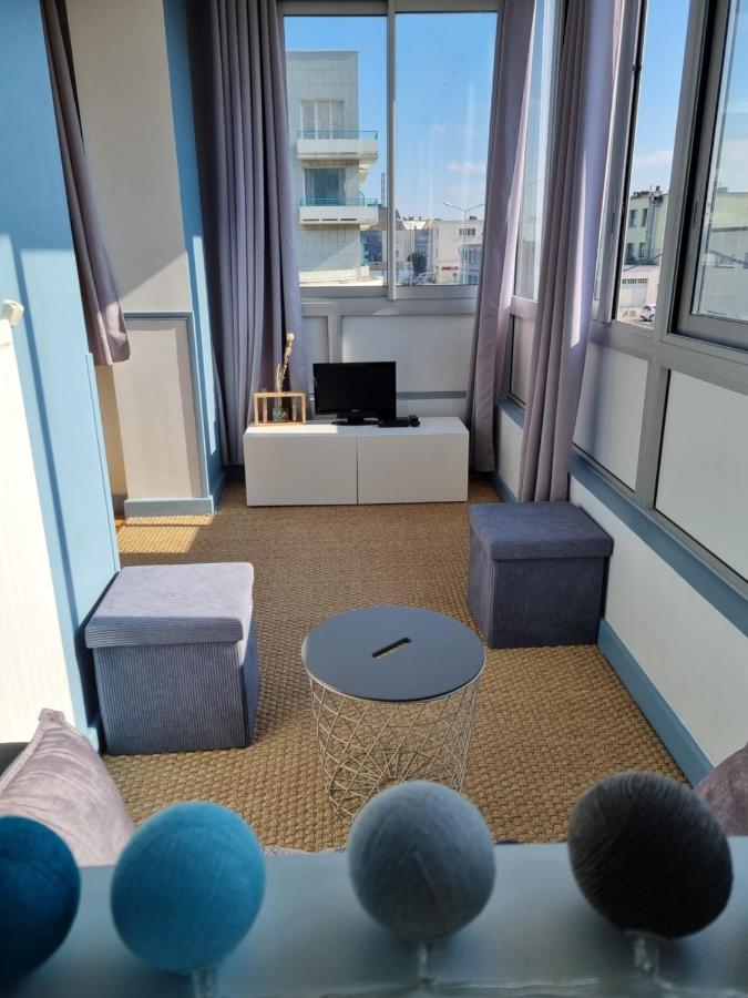 Studio Malouin - Sur La Digue De Malo Les Bains Avec Vue Sur Mer Zewnętrze zdjęcie