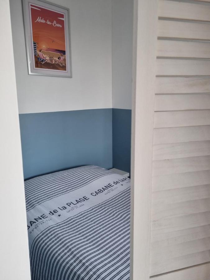 Studio Malouin - Sur La Digue De Malo Les Bains Avec Vue Sur Mer Zewnętrze zdjęcie