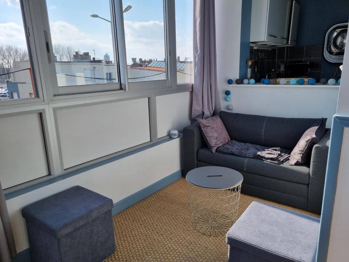 Studio Malouin - Sur La Digue De Malo Les Bains Avec Vue Sur Mer Zewnętrze zdjęcie