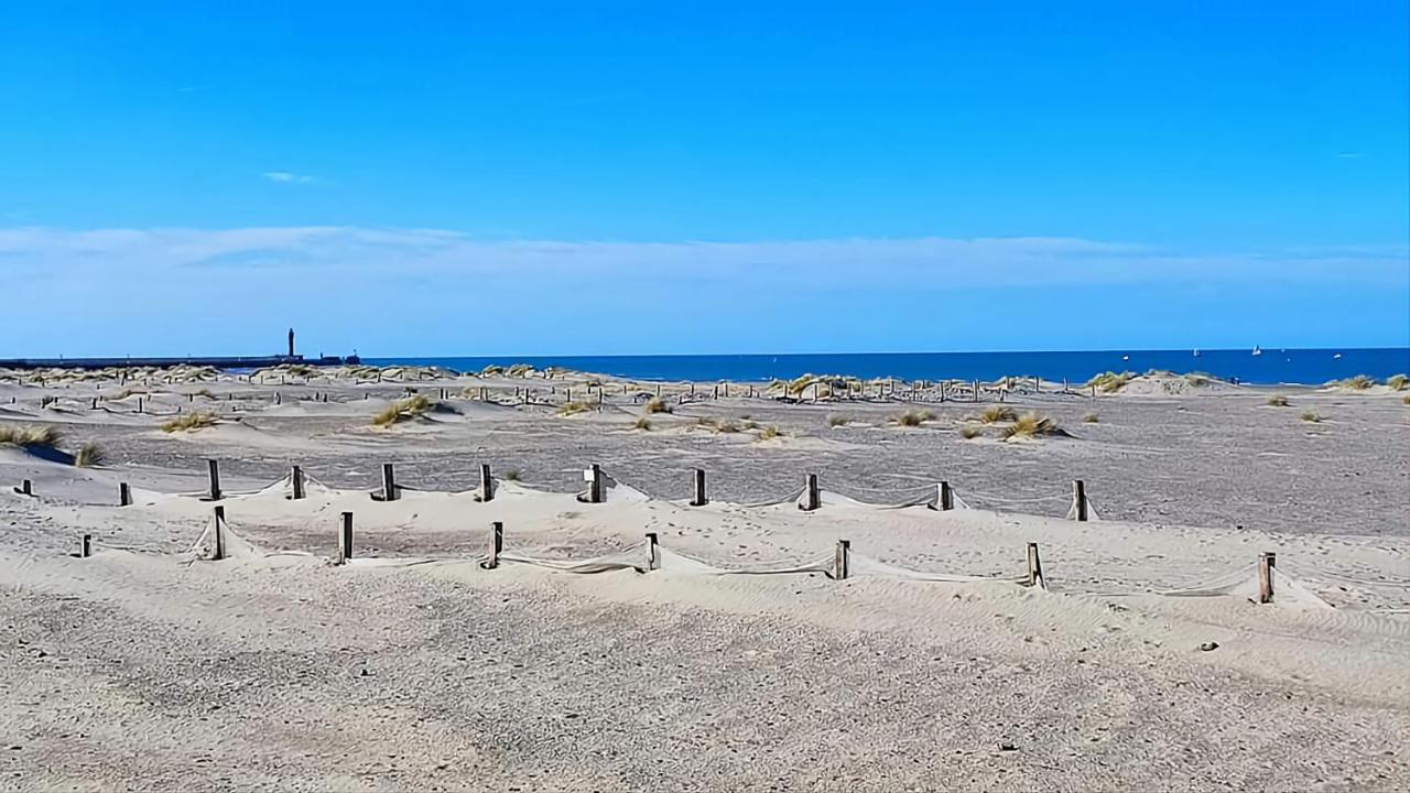 Studio Malouin - Sur La Digue De Malo Les Bains Avec Vue Sur Mer Zewnętrze zdjęcie